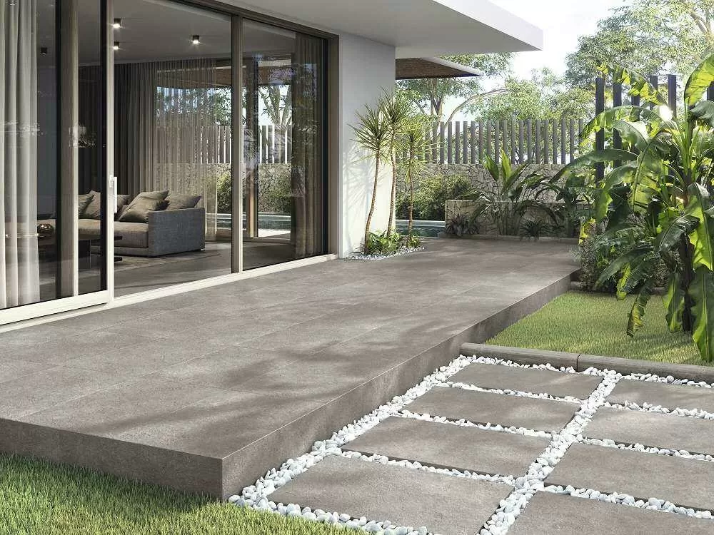 Плитка Tip Asphalt Fume Rect 40x120