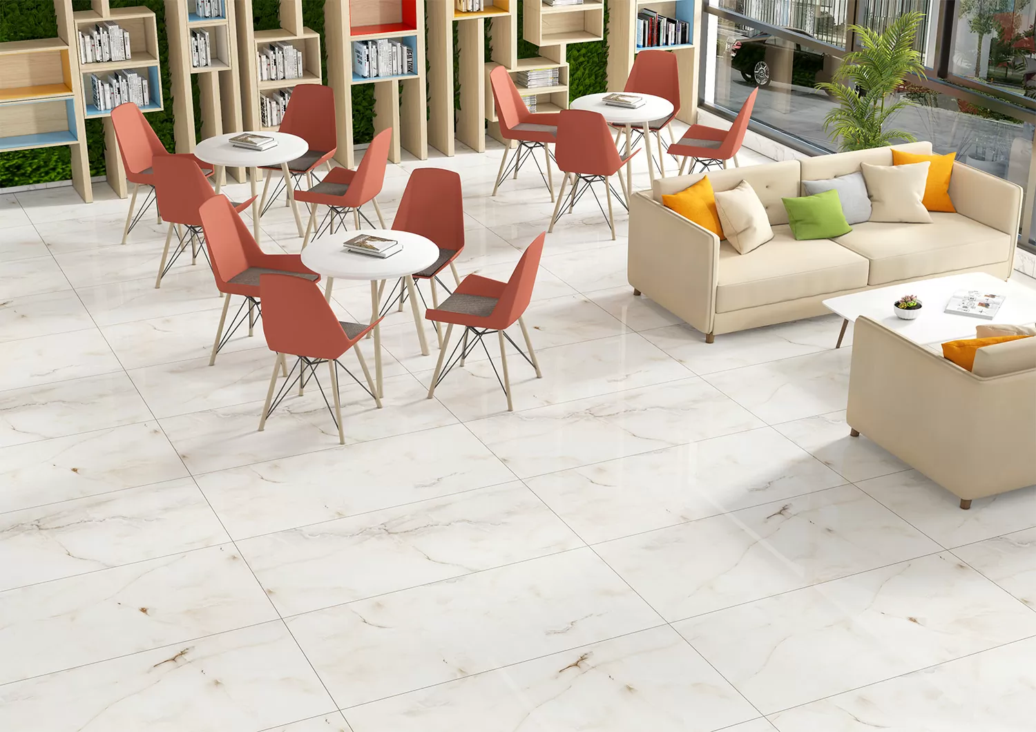 Керамогранит Jewell White Polished 7мм 60x120
