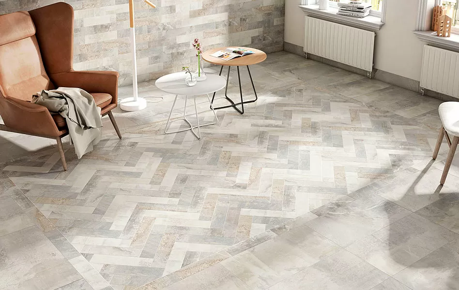 Керамогранит Deco Brickbold Ocre 8,15*33,15
