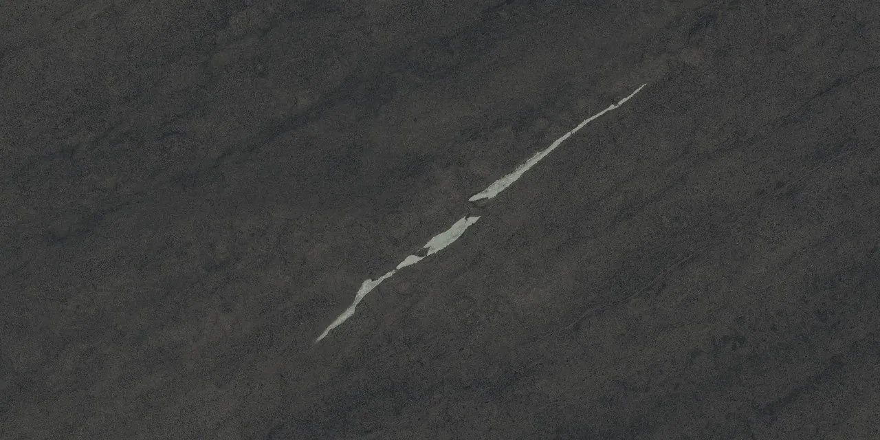 Керамогранит 610010005818 Forte dei Marmi Rock Venaria Black Matt Rett 80x160