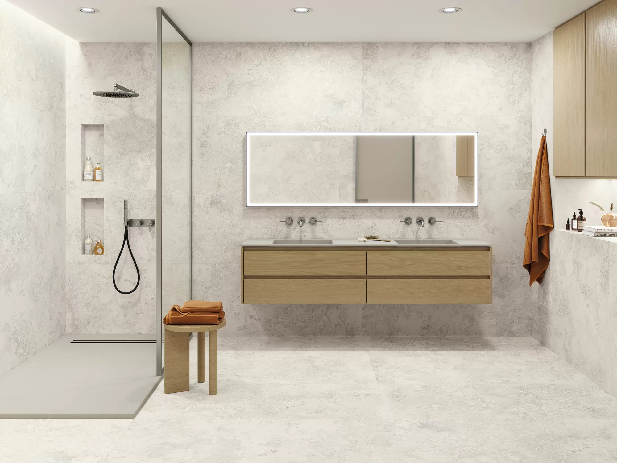 Керамогранит Rapolano 1867 Grey Rect 100x100