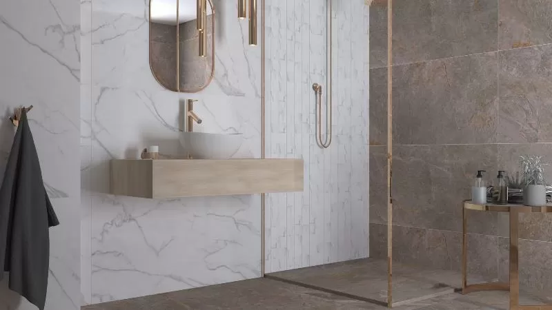 Керамогранит Lincoln White 90x90