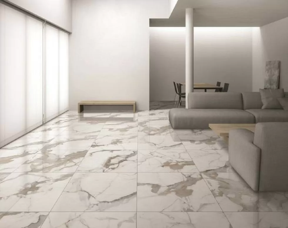 Керамогранит CR207 Maverick White carving 600x1200x9