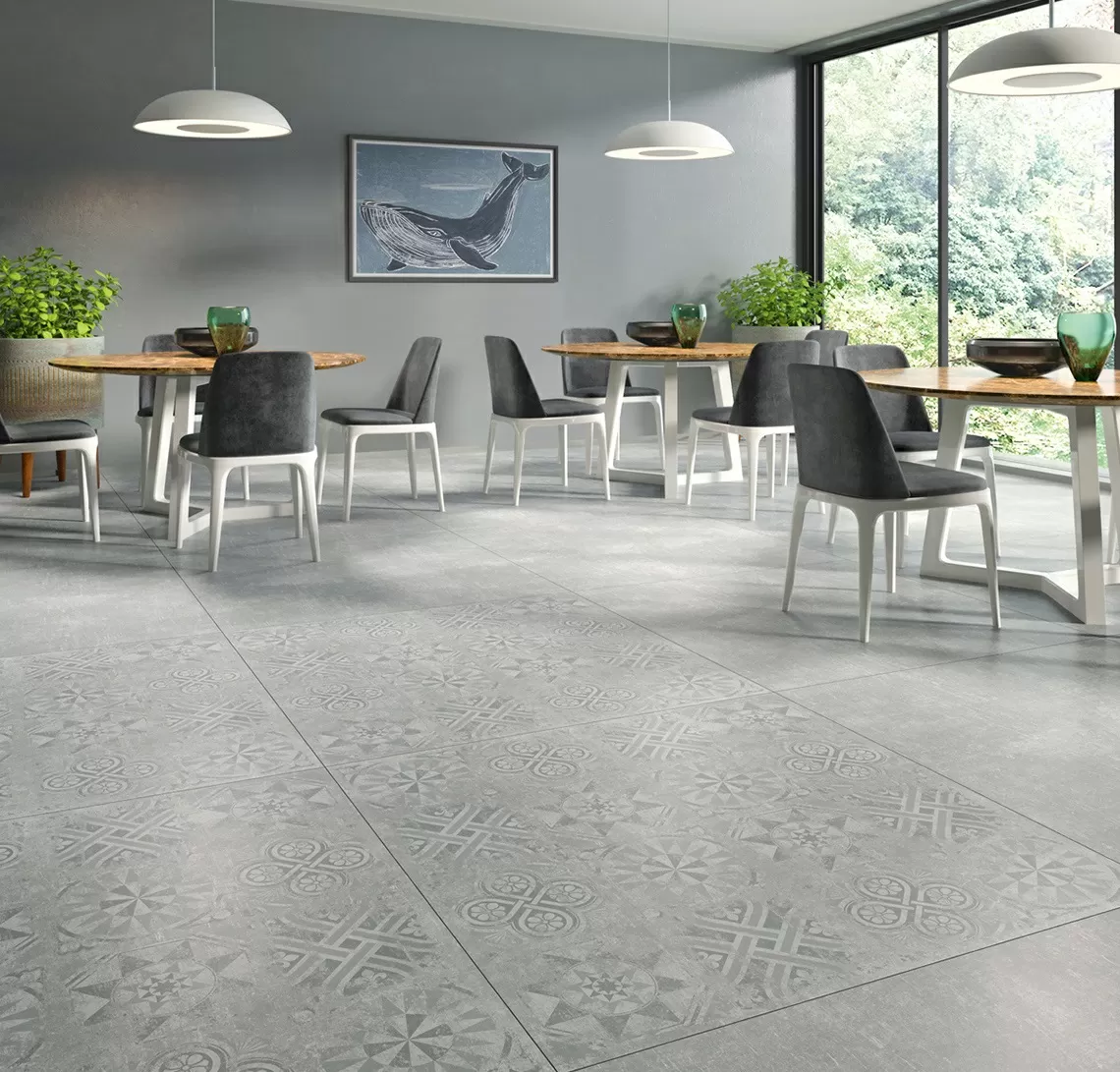 Керамогранит Granite Stone CEMENT Light Grey / Гранит Стоун ЦЕМЕНТ Светло-серый SR 60x60