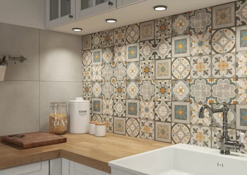 Керамогранит C-LO4R402D Loft темно-серый 42х42