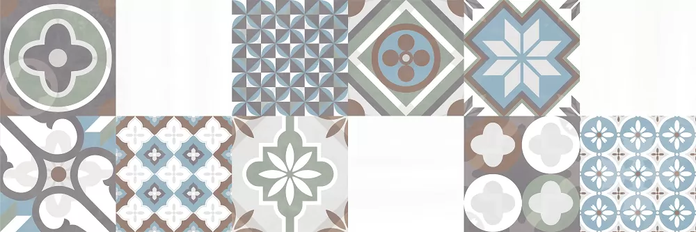 Плитка CHA26CMI Charme Cristal Cementina Mix 20х60