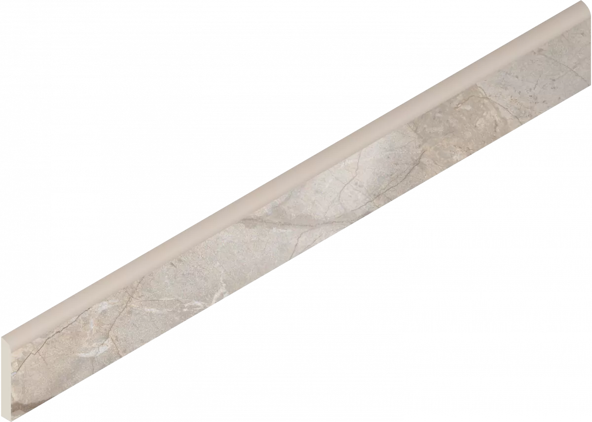 Керамогранит 610130007460 Stellaris Elegant Silver Battiscopa Lap 7.2x60