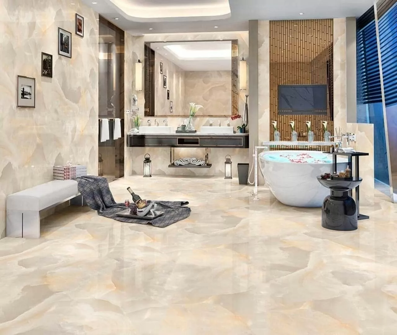 Керамогранит Cloud Onyx Polished 60x120