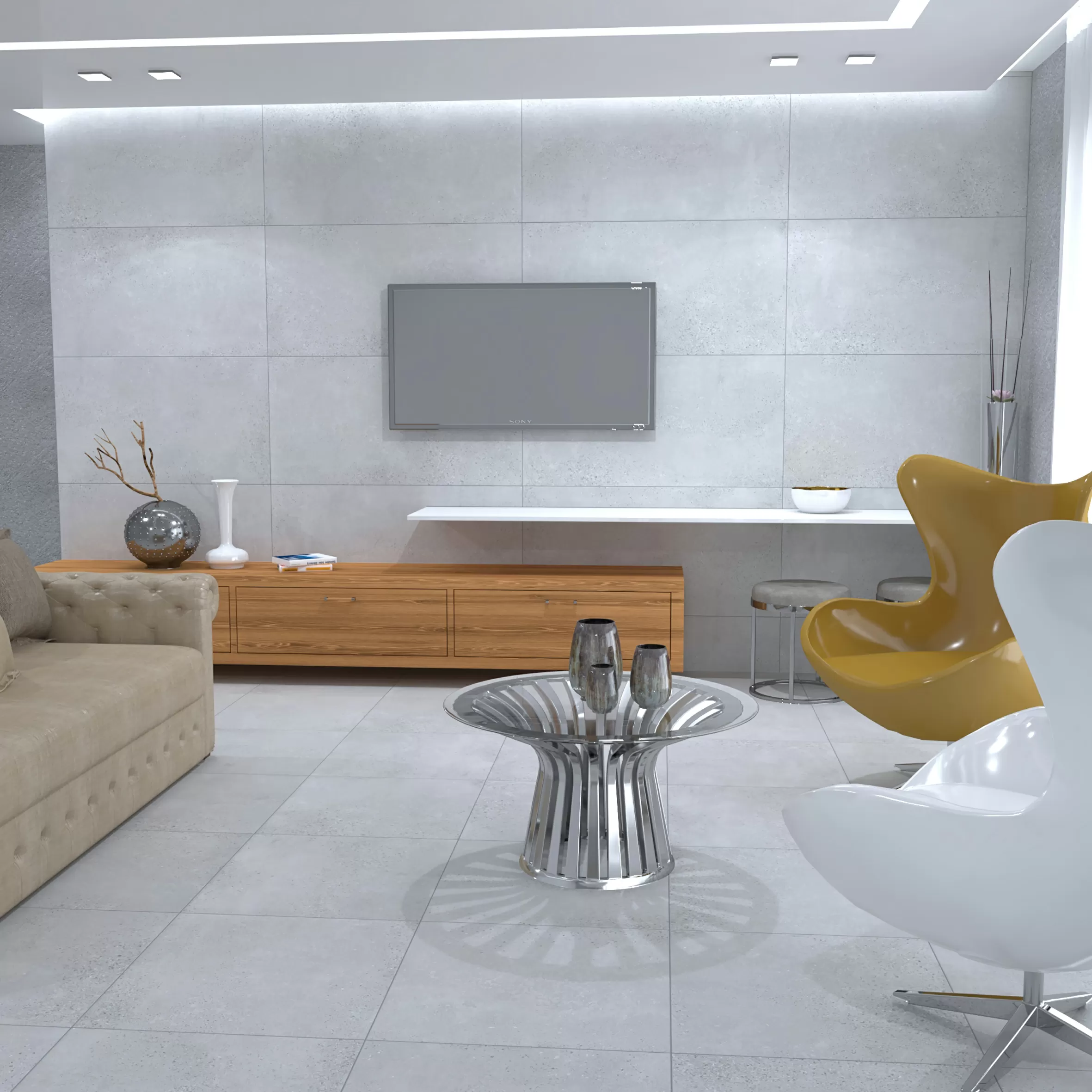 Керамогранит Tiffany графитовый 60х120