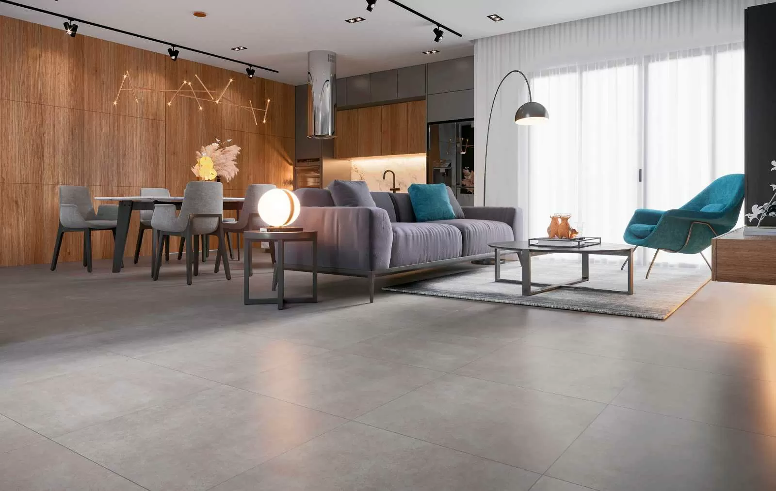 Керамогранит 8166 Denver LGY 60x60