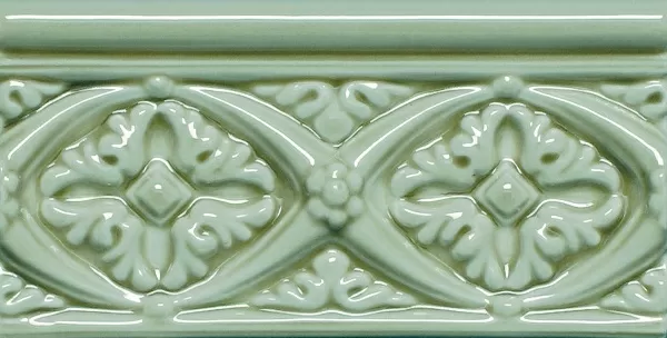 Плитка ADMO4005 Relieve Bizantino C/C Verde Claro 7.5X15