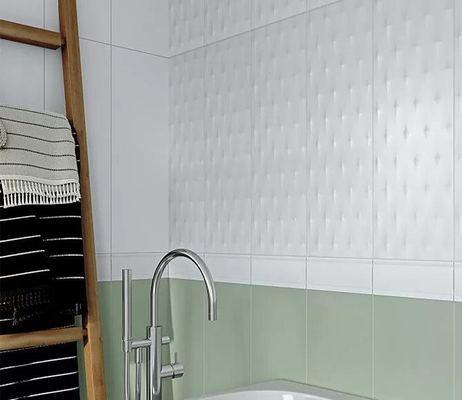 Плитка TYU453 Trendy арт многоцветный 25х75