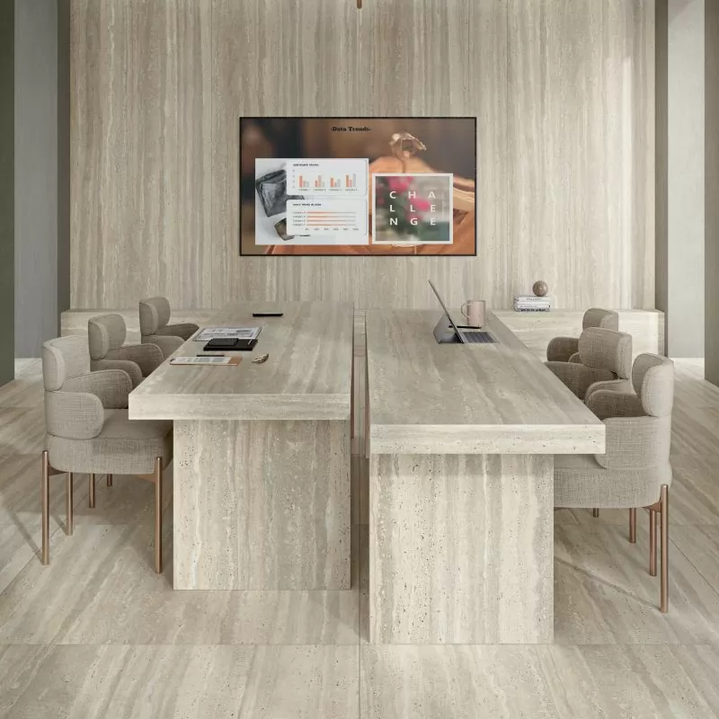 Керамогранит 0010818 Dorica Avorio Antique 3D Rett 60x120