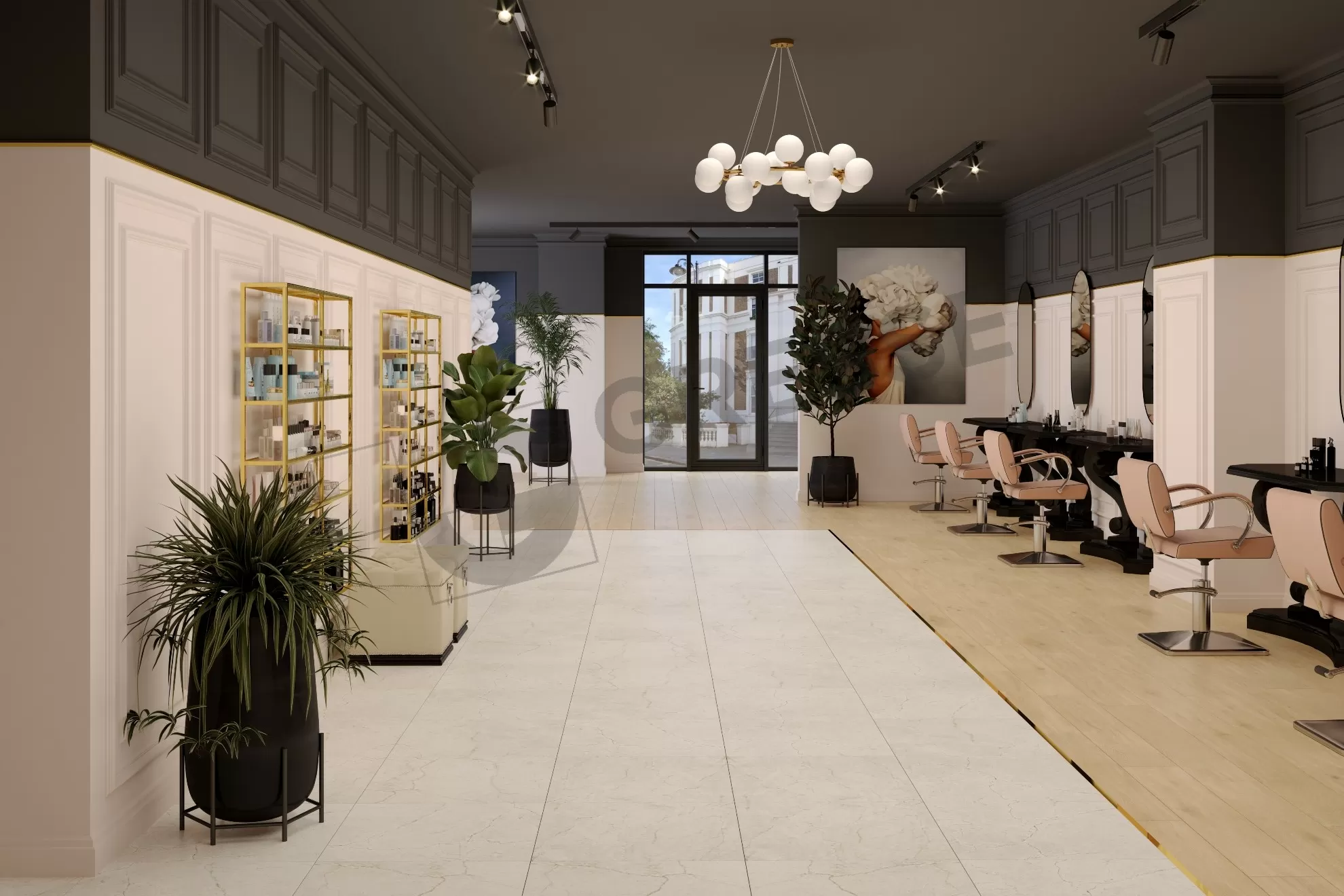 Керамогранит GRS02-07 Petra Ashy 60x60