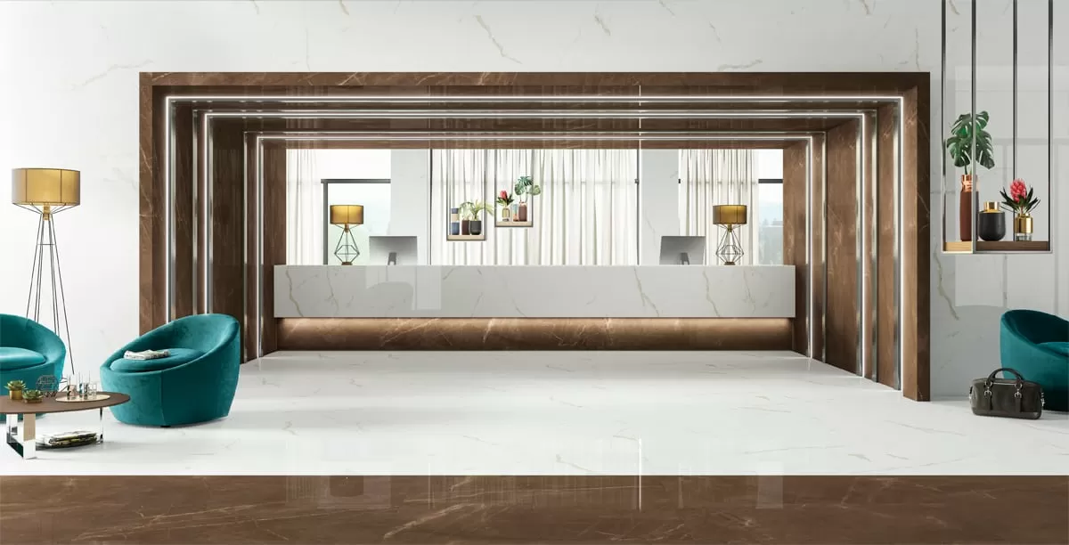 Керамогранит LU628365 Calacatta Oro Lucidato 8mm 60x120