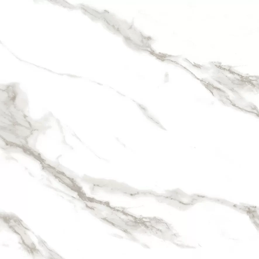 Керамогранит Calacatta Sharp Silver Белый Полированный 60х60