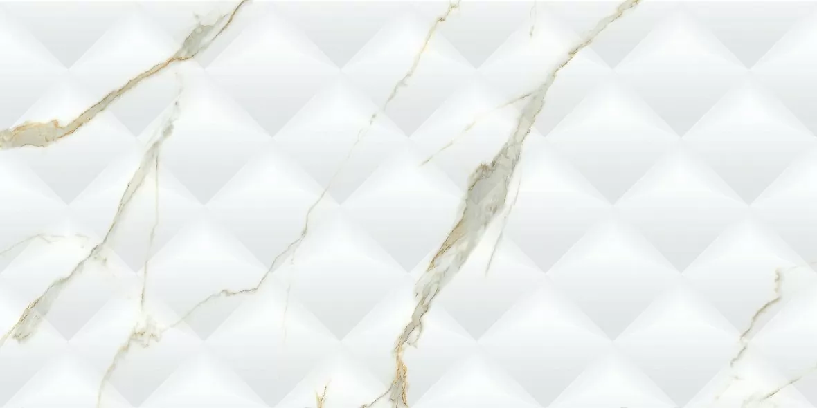 Плитка LE63063B-F50 Bianco Carrara Classico Monticulo Rectificado 30х60
