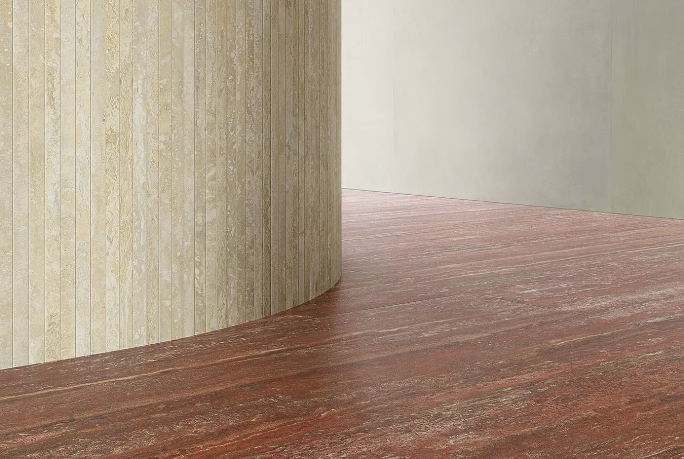 Керамогранит TR04BA I Travertini Beige Cross Cut SQ. 60x120
