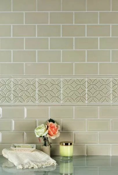 Плитка ADNE5633 Moldura Italiana PB Sea Green 5x20