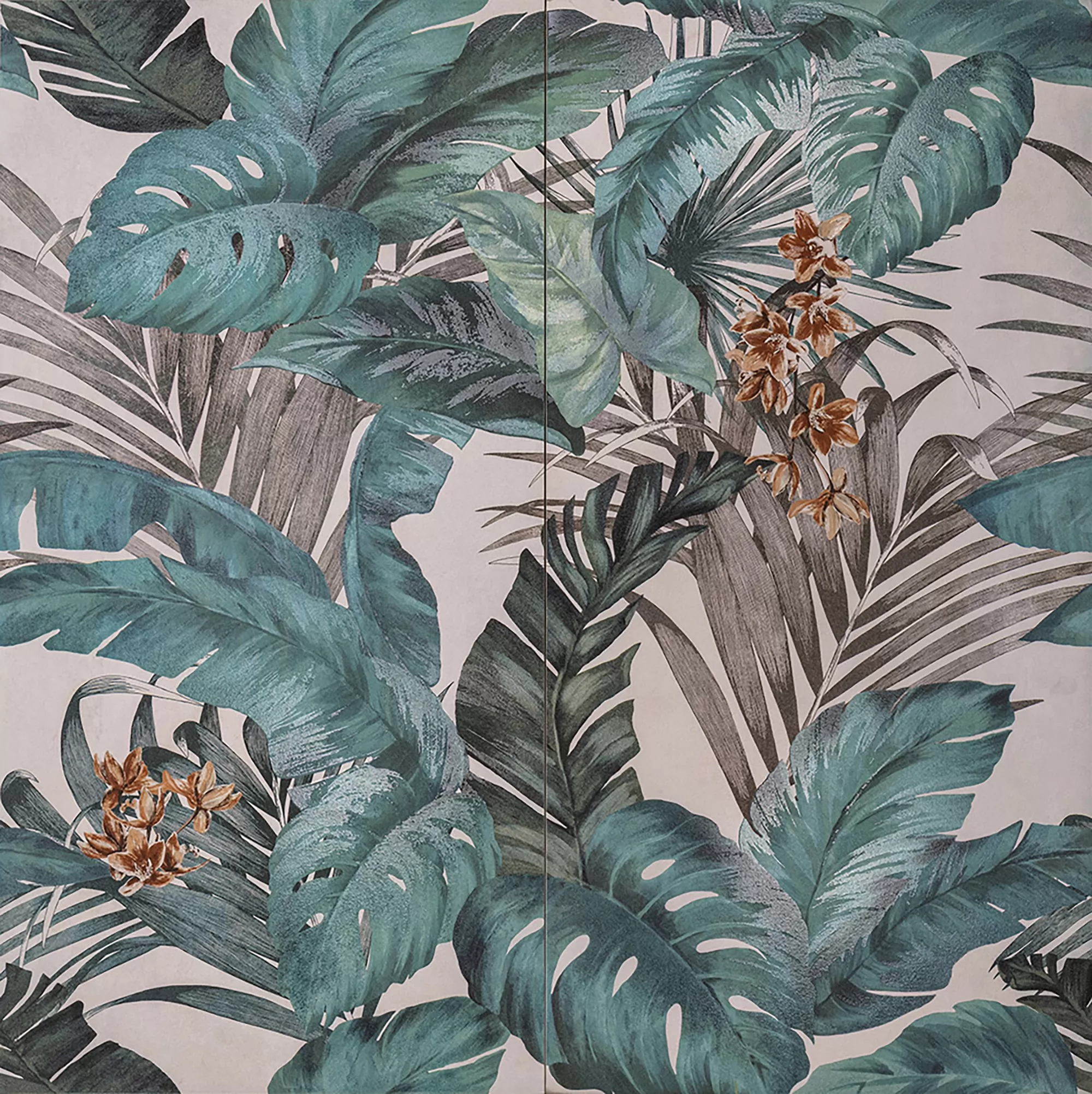 Керамогранит 1069825 W09 Showall Jungle (set 2 pz) 120x120