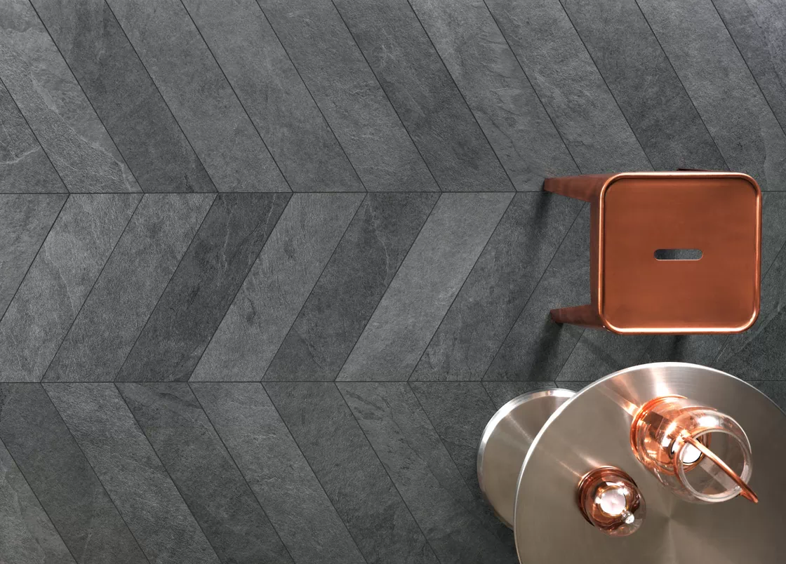 Керамогранит LSAWF00 Slimtech Dark Flow 5plus nat 100x300