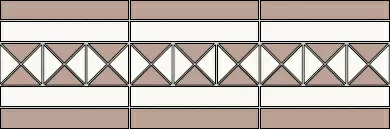 Керамогранит Бордюр Берта (01/05) 14.6x44.2