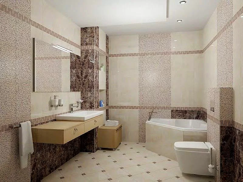 Плитка Вставка Illyria cappuccino 5х5