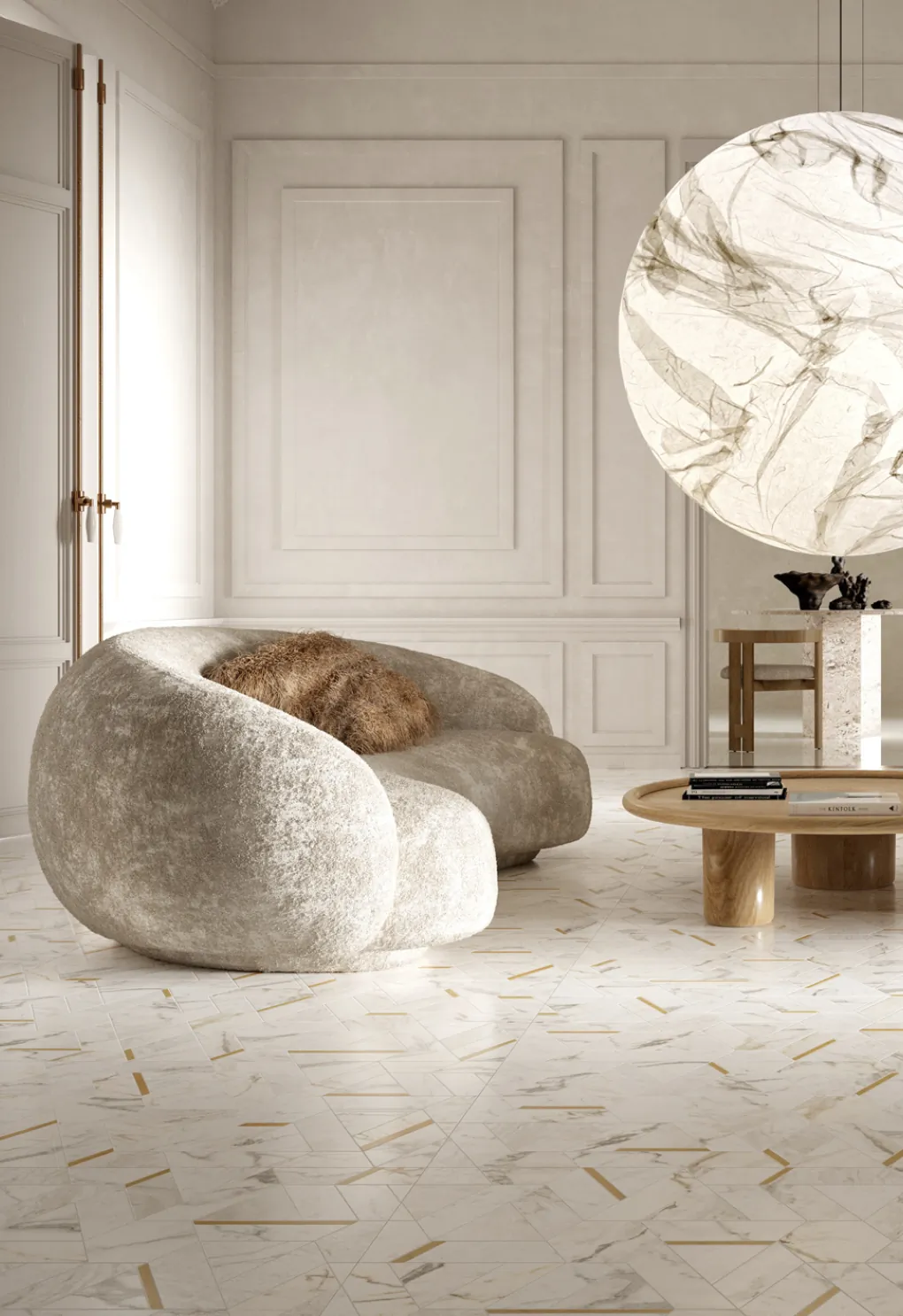 Керамогранит A2INT00201T Intarsi Civita 3D Satin Ret 60x120