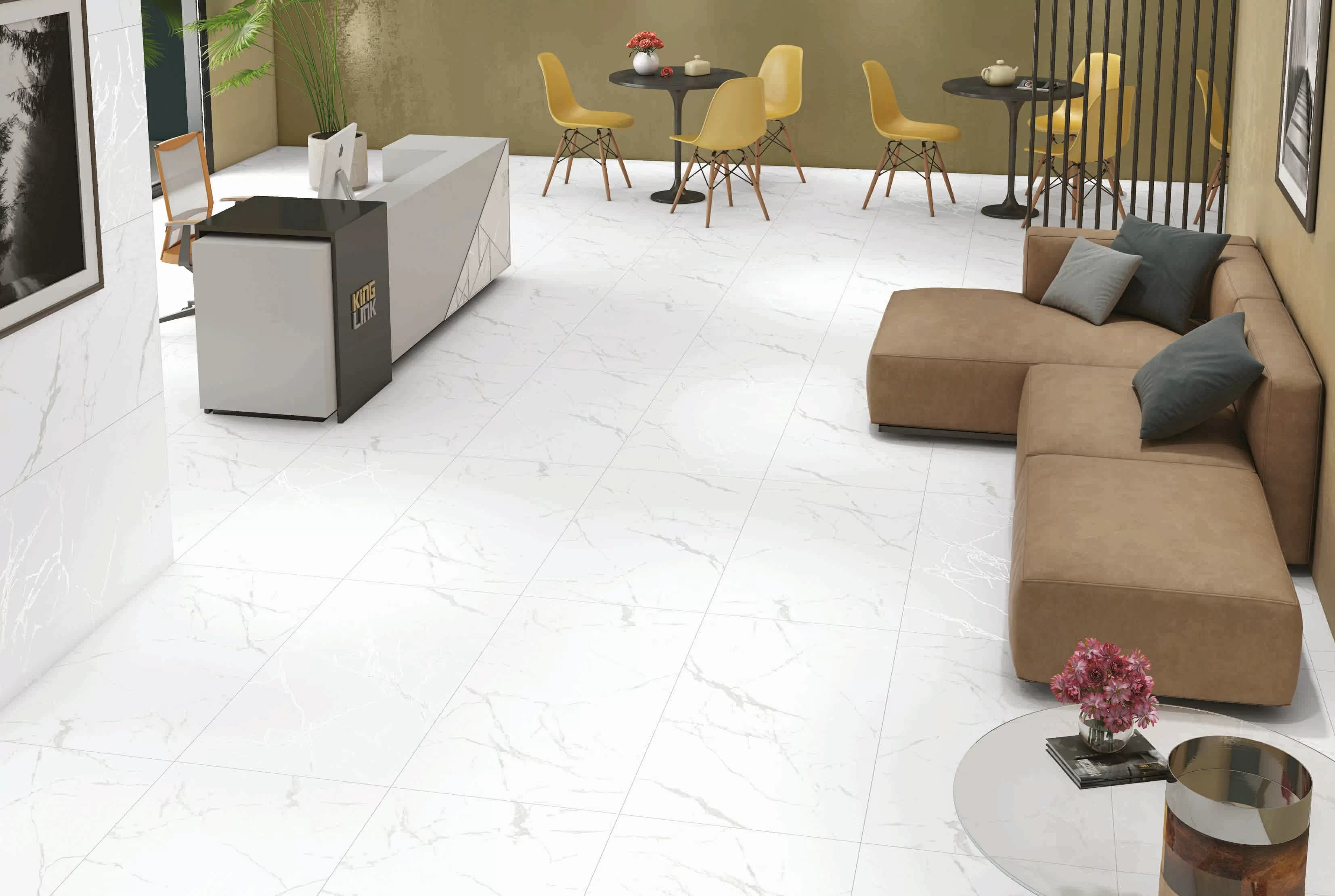 Керамогранит RS 127 Crema Carving 60х60