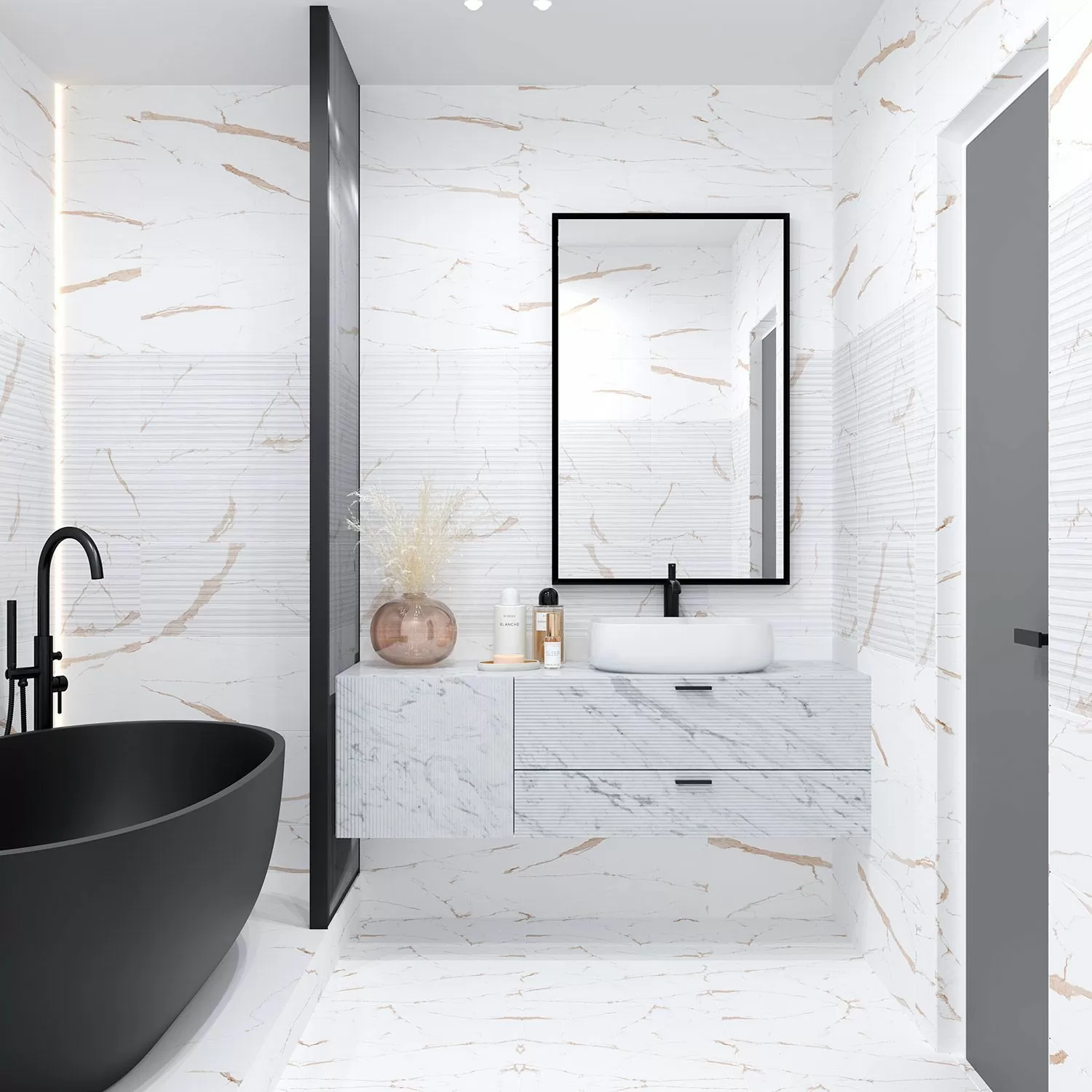 Плитка Statuario Gold 30x60