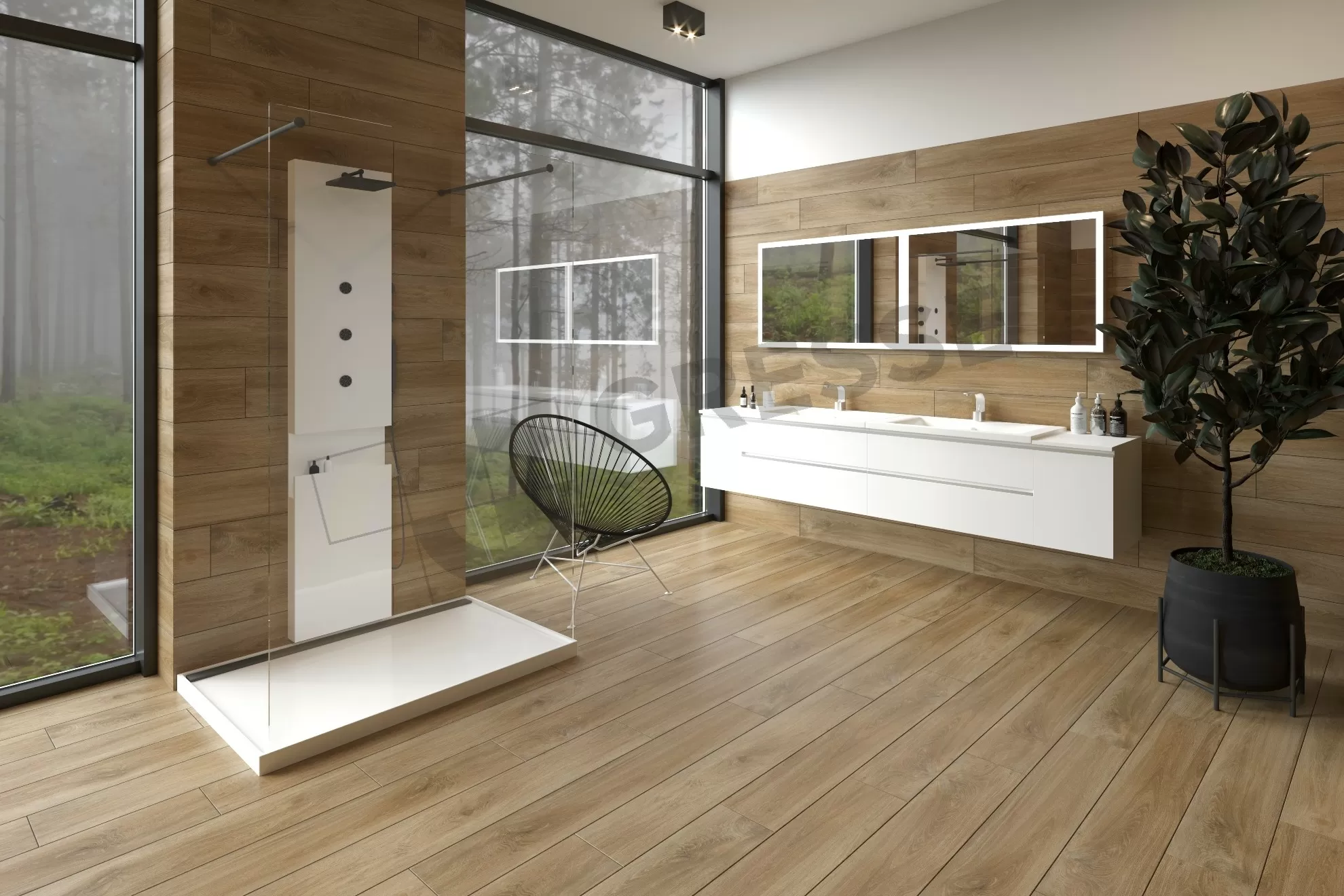 Керамогранит GRS10-01S Troo Makassar 120x20