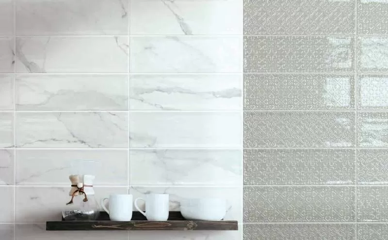 Плитка ANGELO Listello BIANCO Brillo 2x30
