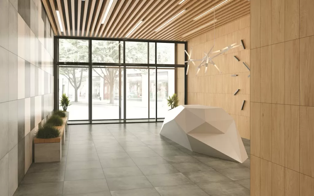 Керамогранит G-1101/CR/p01 Beton Бежевый 76x600x9