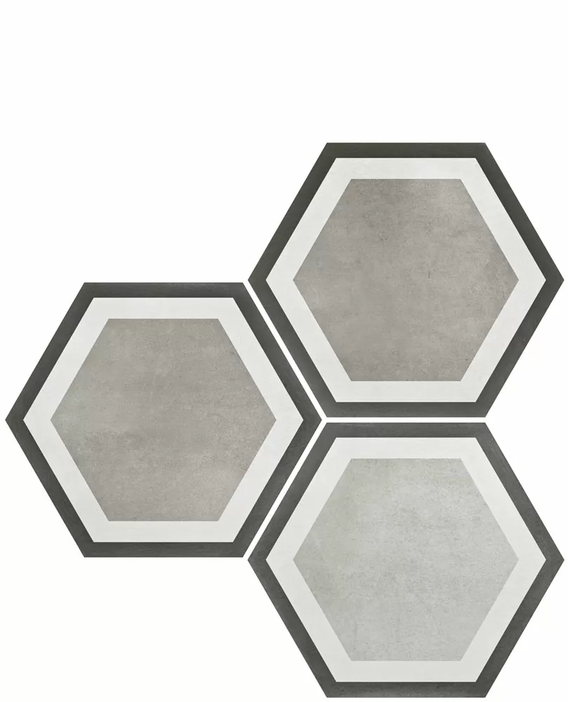 Керамогранит SIX Cementine Pisa Grey 23x27
