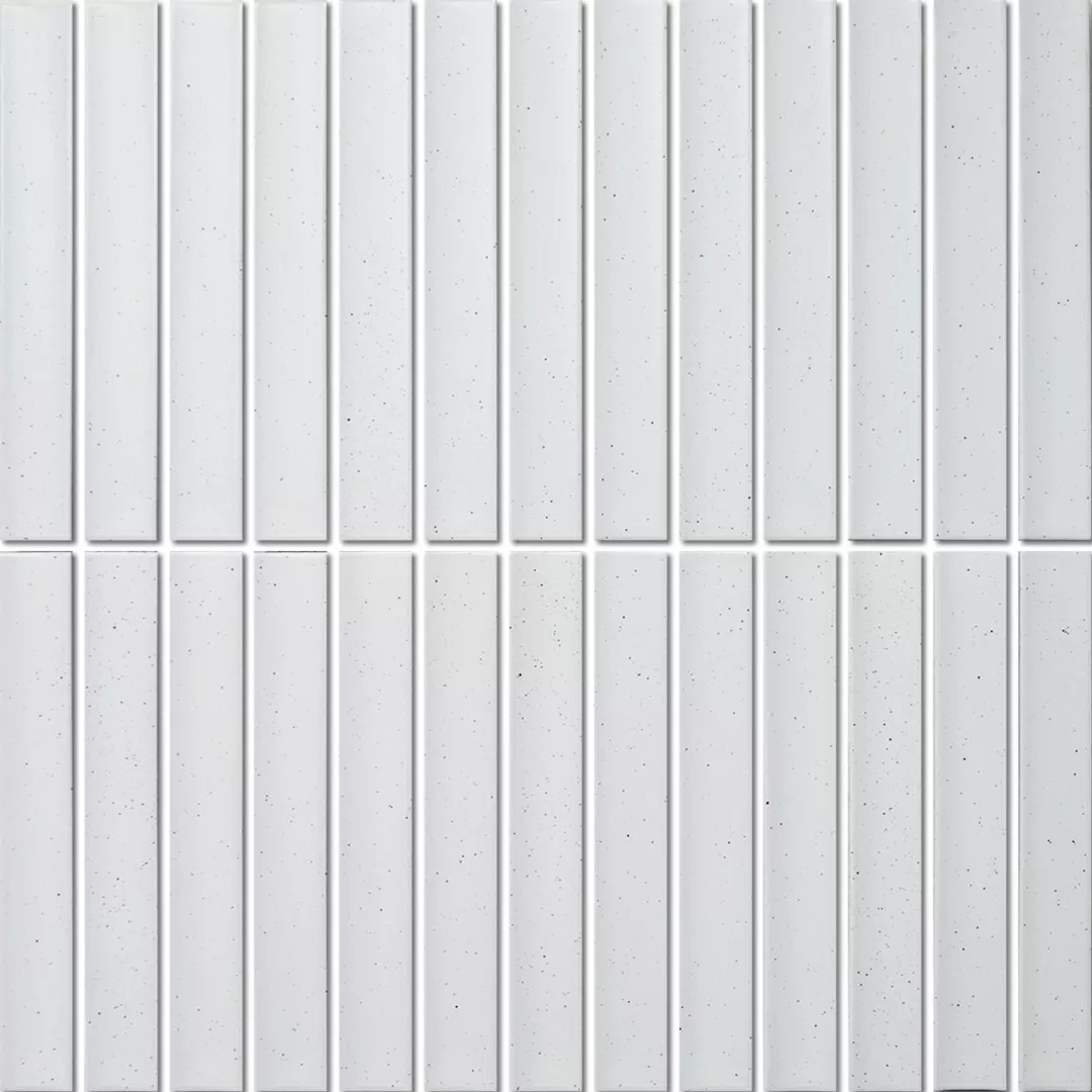 Мозаика PP20145-10 керамика матовая (20x145) 296x299