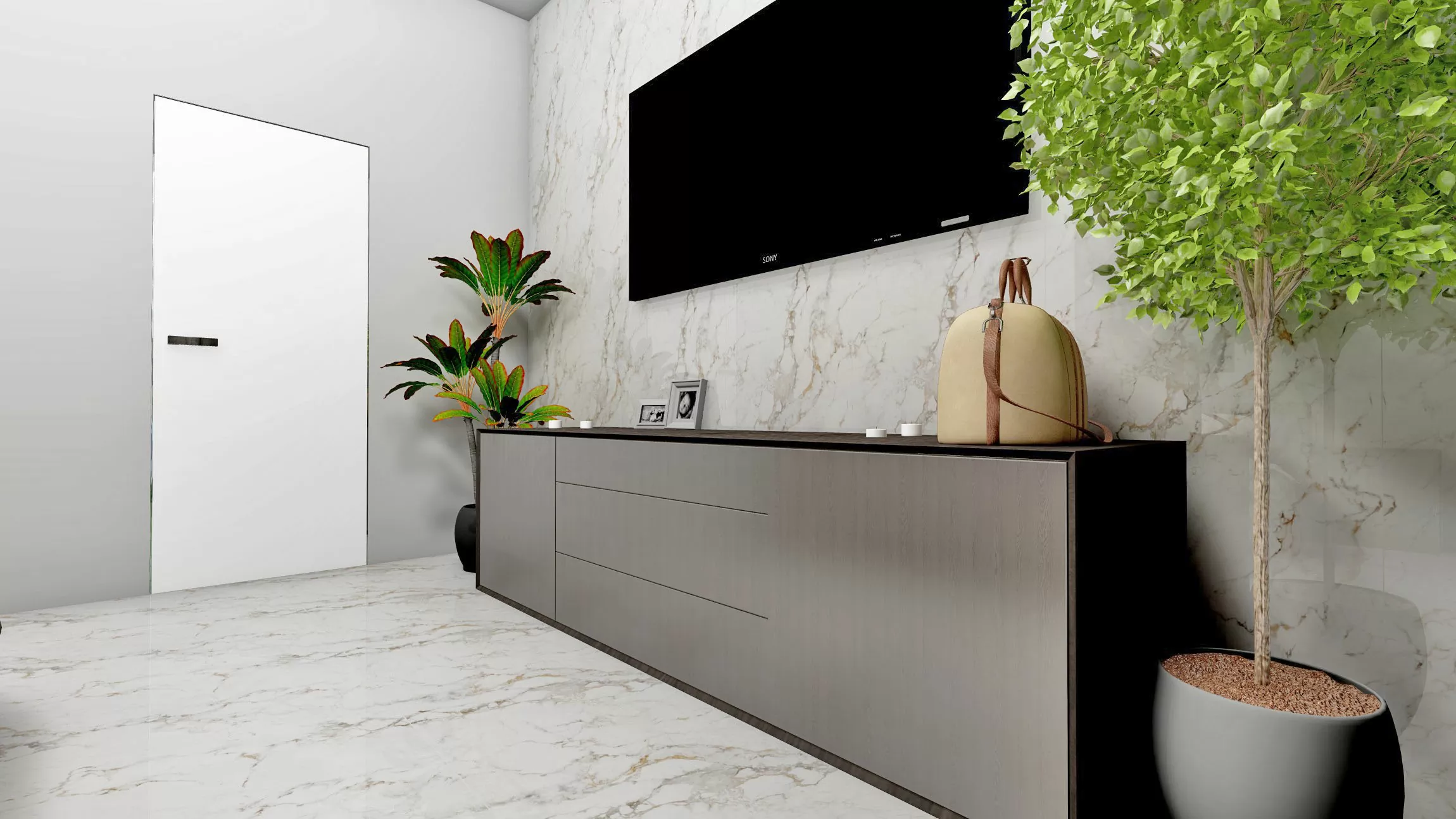 Керамогранит Faux Grey Glossy Endless R 60х120