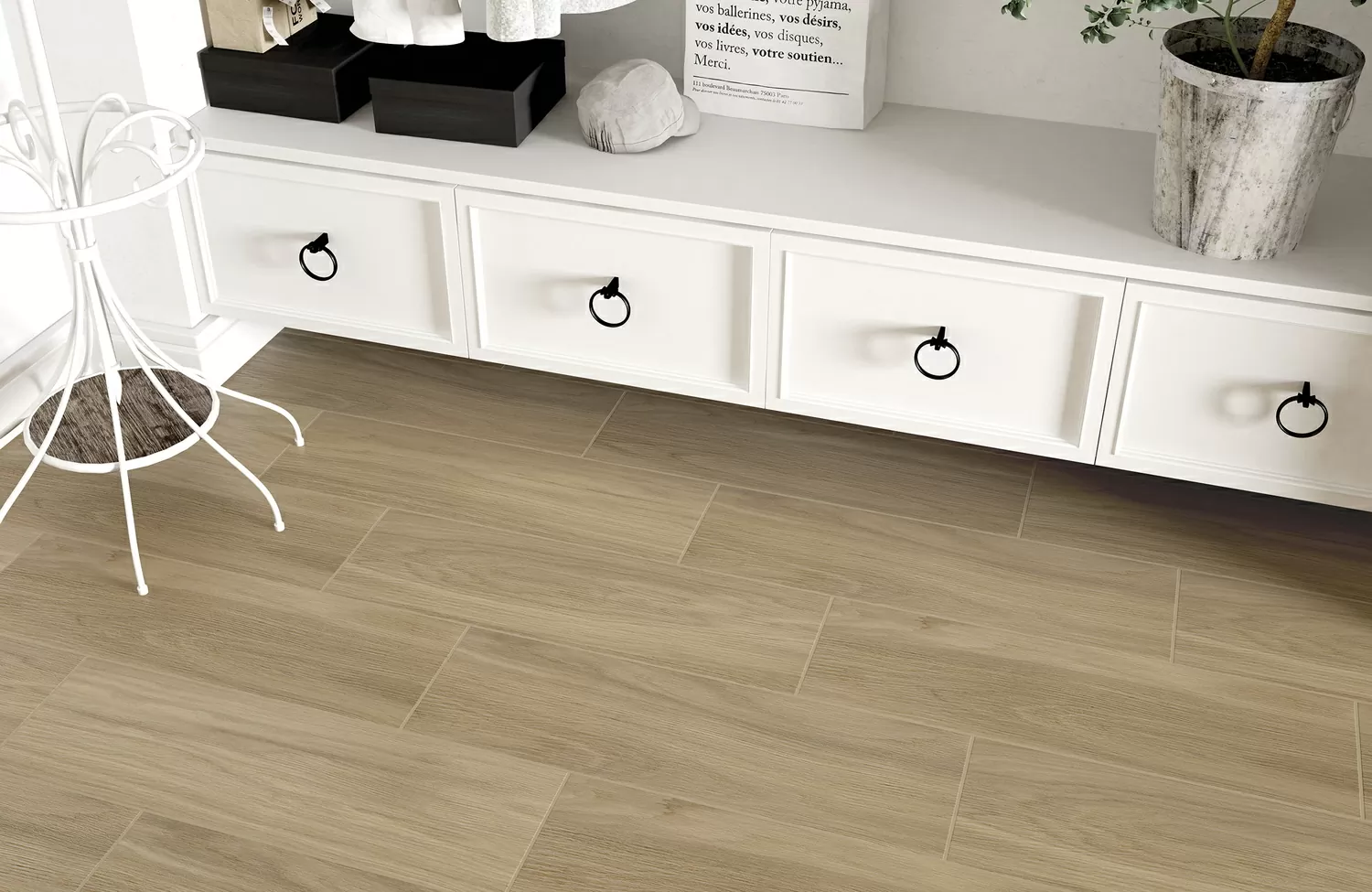 Керамогранит C-CV4M302D Chesterwood светло-бежевый 18.5x59.8