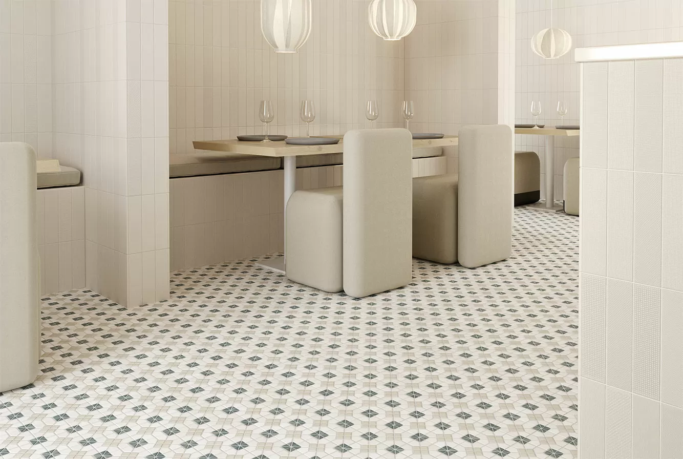 Керамогранит 127401 TESSERAE LIKE BLANC 28x28