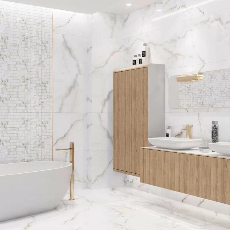 Керамогранит AB1006G Onix White gloss 600x600