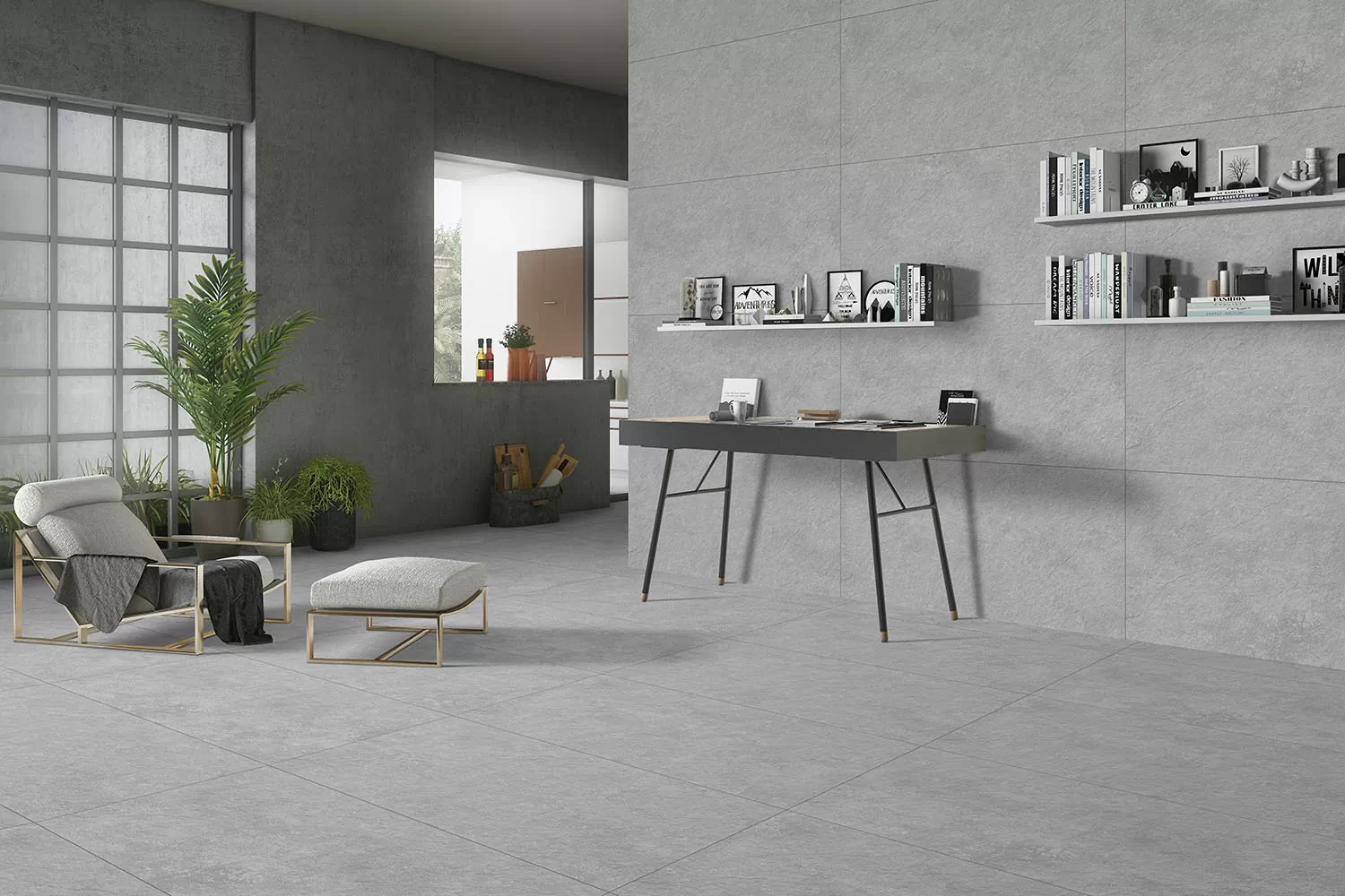 Керамогранит Tarifa Gris Matt Carving 60х120