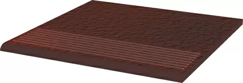 Клинкерная плитка Cloud Brown Stopnica Prosta Duro 30х30