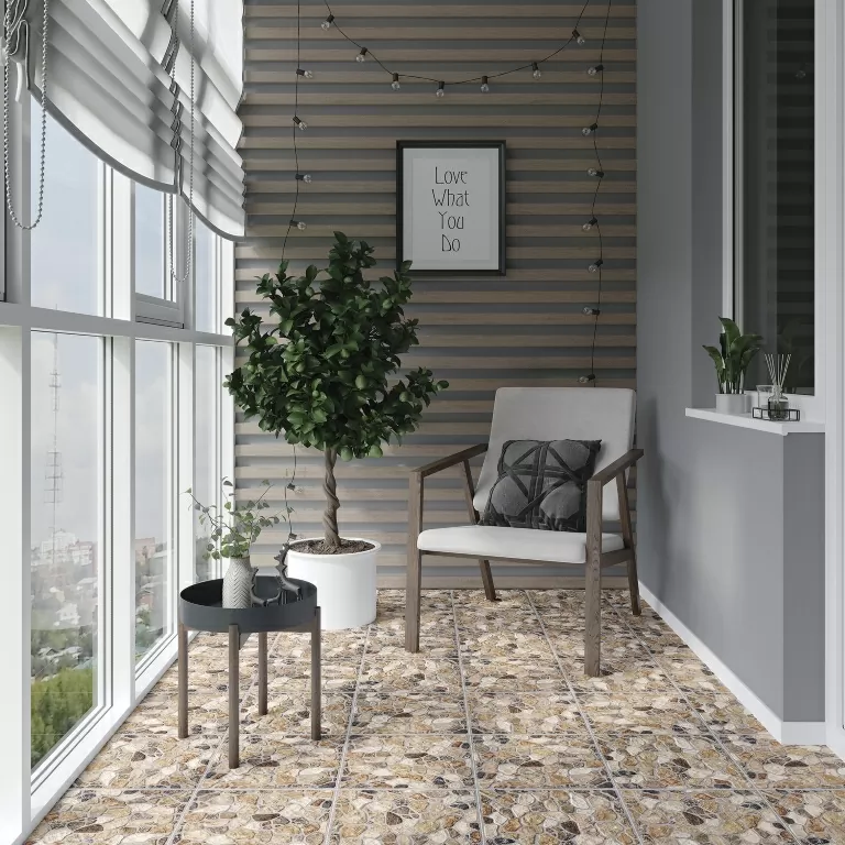 Керамогранит 16431 Rento бежевый R12 29,8х29,8