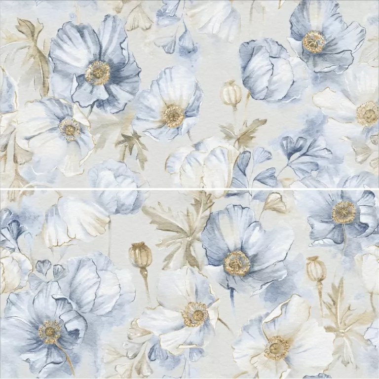 Керамогранит Elite Bluebell Decor A+B Matt 60x120