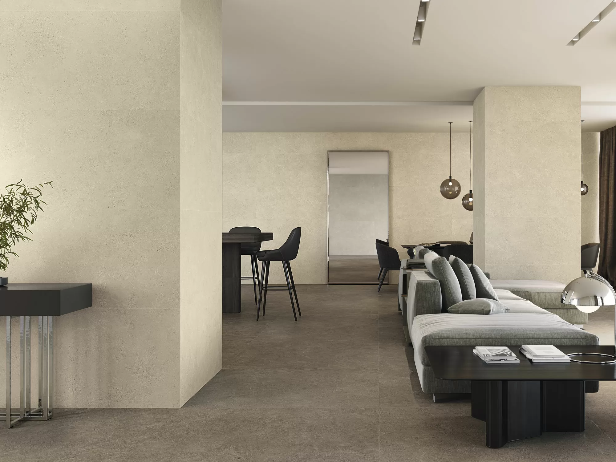 Плитка Town Grey Rect 30x90