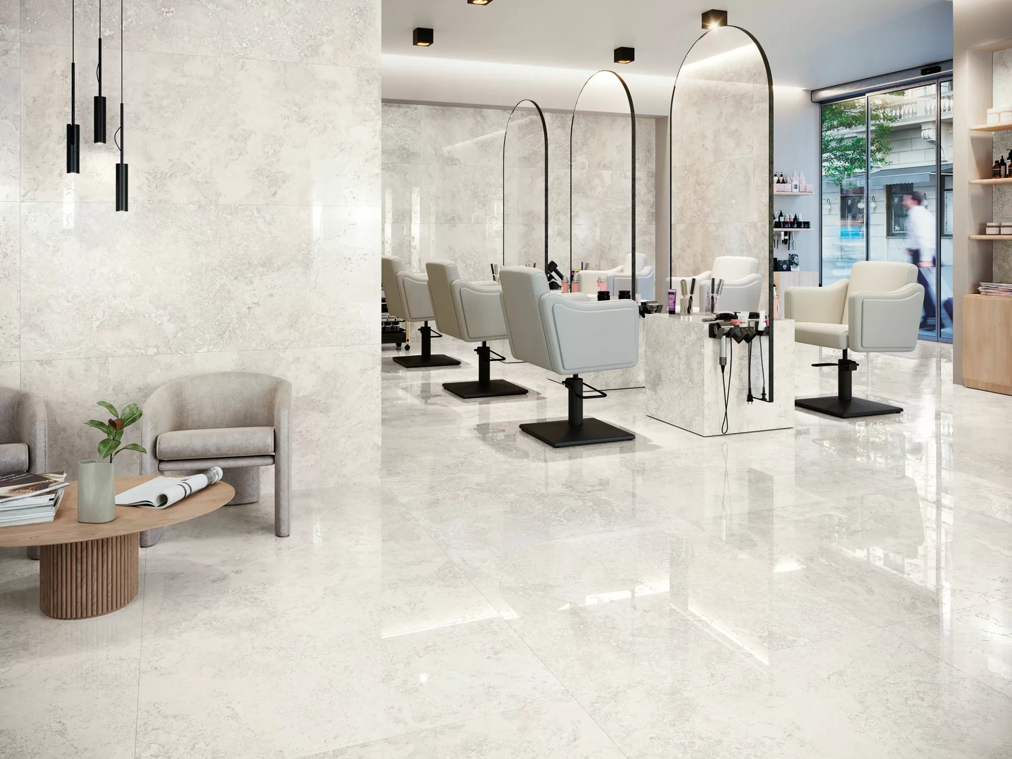 Керамогранит Rapolano 1867 Grey Rect 100x100