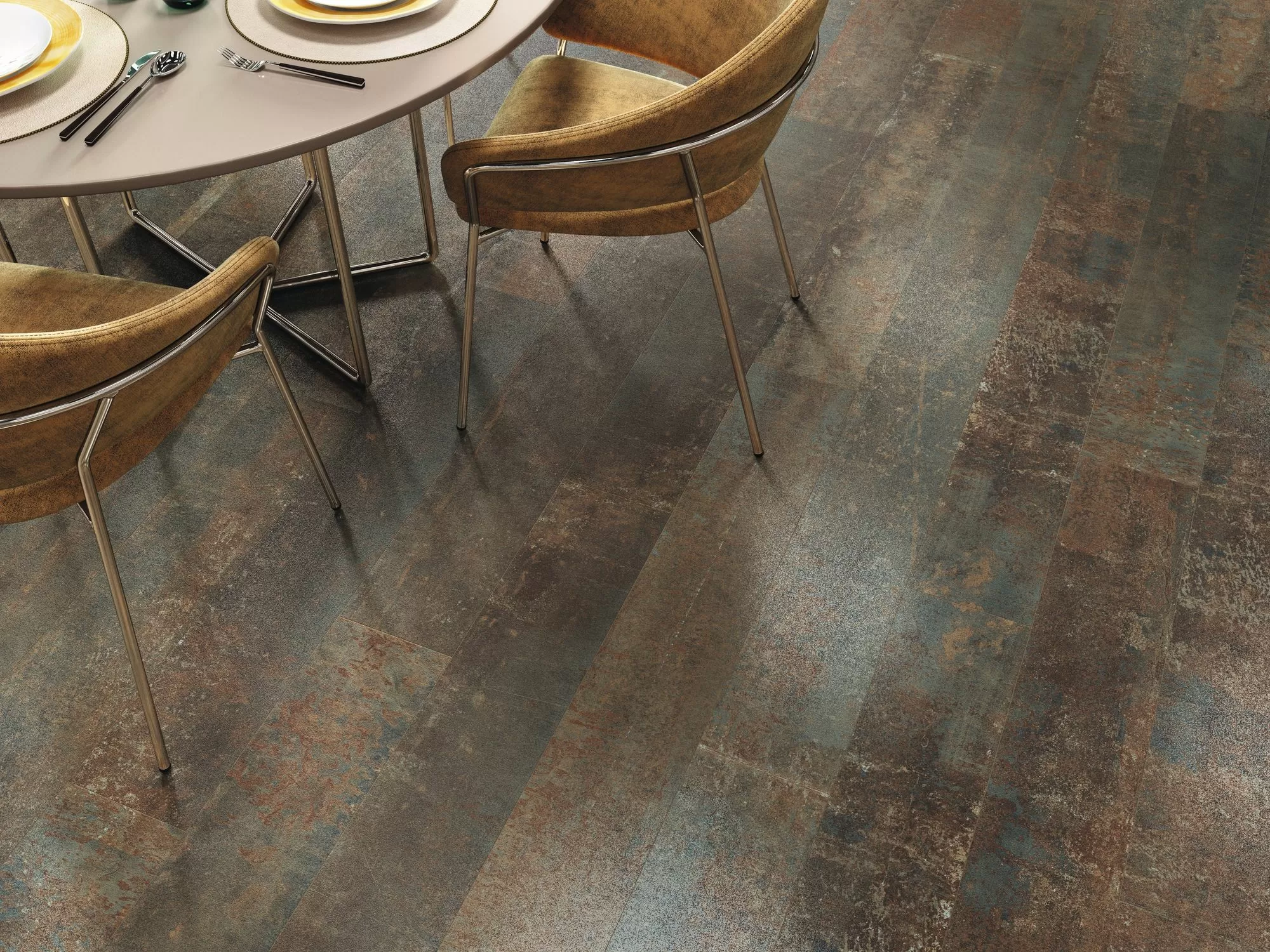 Керамогранит Oxiline Cobre Lapado 20x120