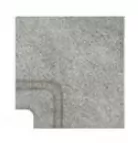 Керамогранит Внутренний угол закругленный Pool Garden Grey Handle 30x30