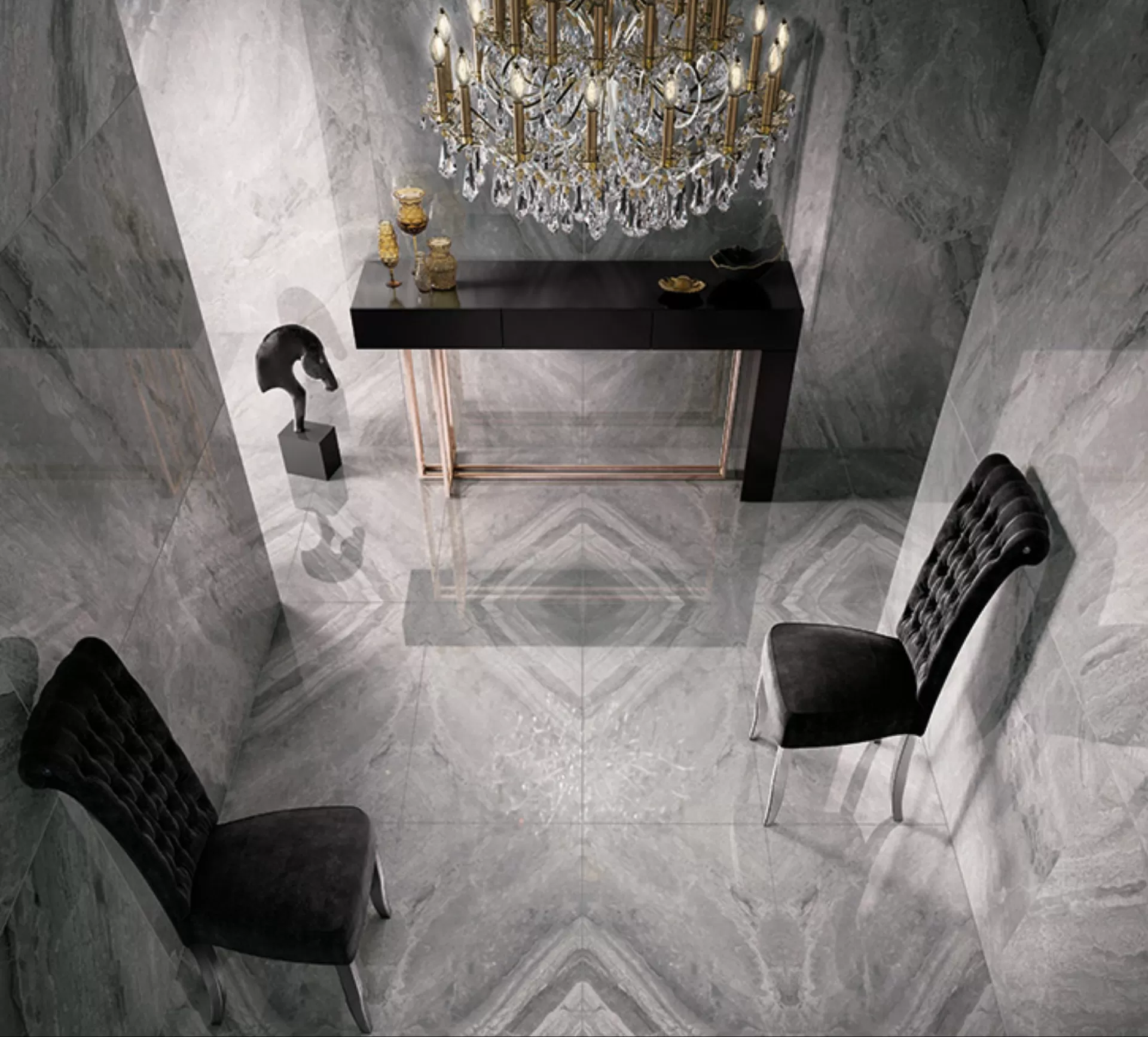 Керамогранит 77538 Supreme Book Match Silver Levigato 60x120