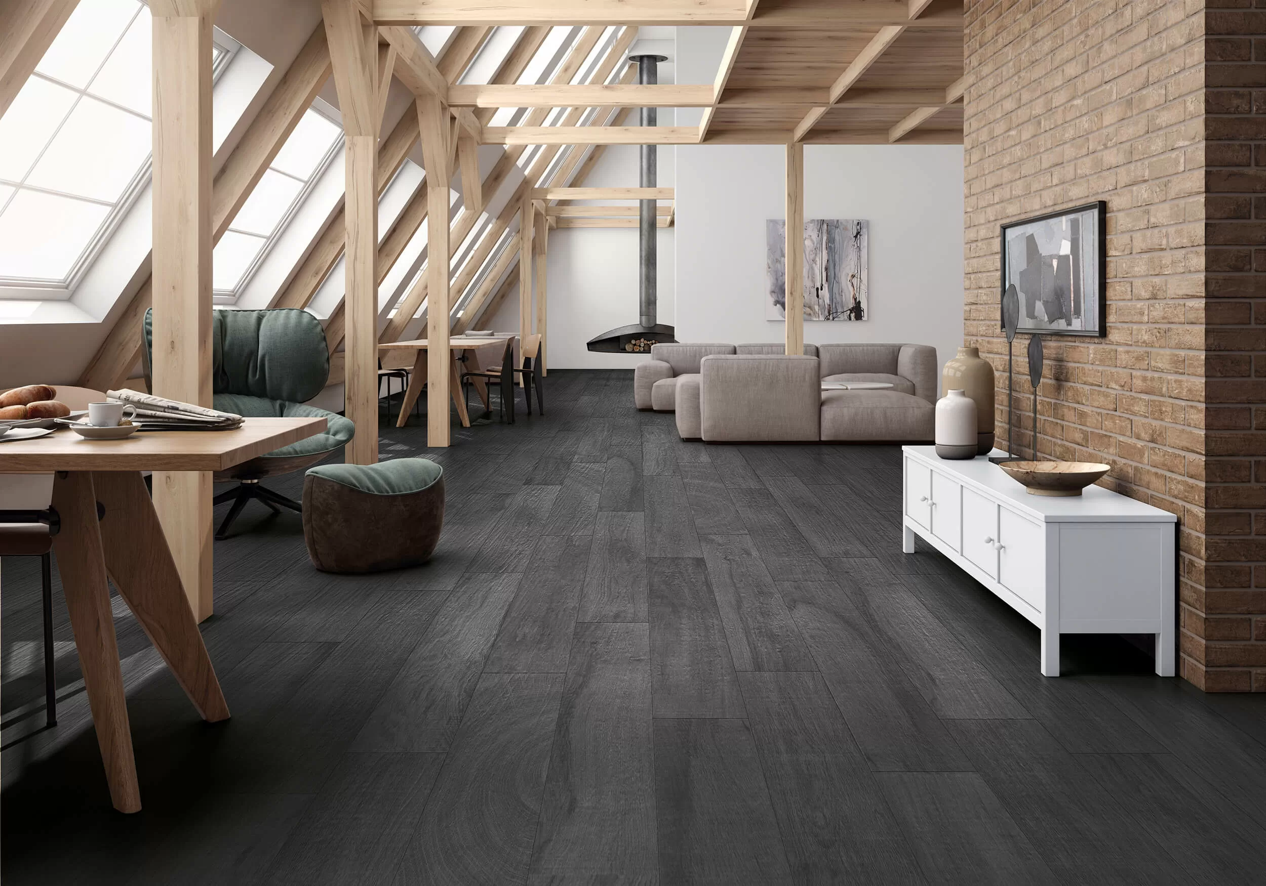 Керамогранит Artwood Chevron Maple R11 120x60