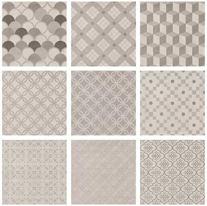 Керамогранит SG1575N Карнаби-стрит орнамент беж 20х20